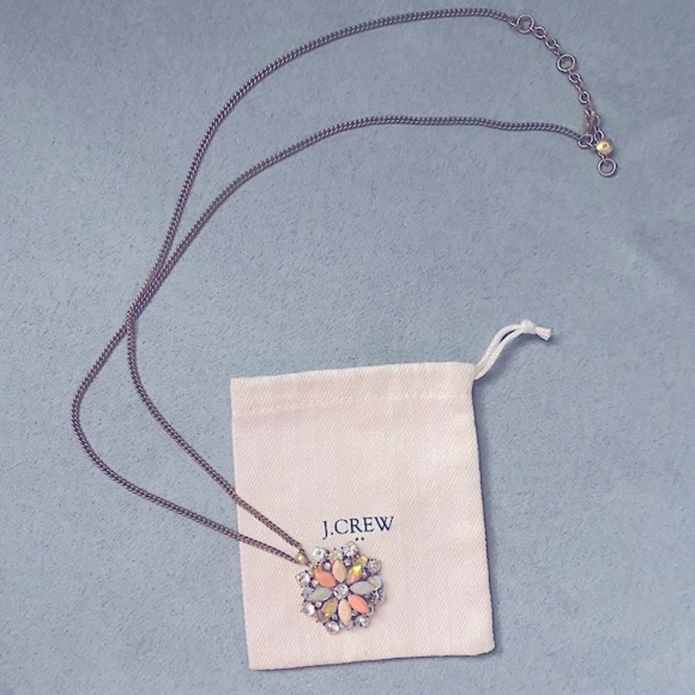 J.Crew Long Statement Necklace